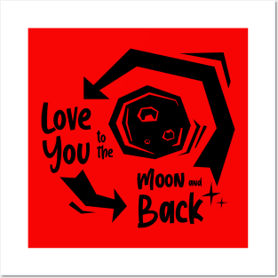 Love You to the Moon Posters and Art